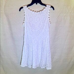 City Studio Ivory Lace Dress